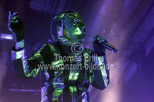 Deutscher Rapper Marsimoto oder auch Marteria gastiert auf seiner 