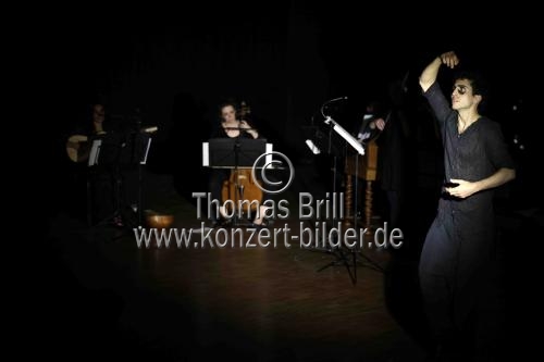 Deutsch-spanisches Ensemble für Alte Musik Marsyas Baroque gastiert in Begleitung des Flamenco Tänzers Martí Corbera mit ihrem Proogramm 