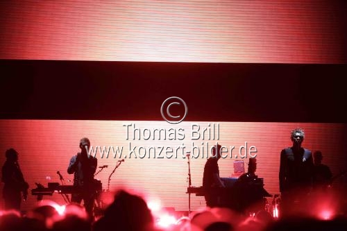 Britische Trip Hop-Band Massive Attack gastiert auf ihrer 