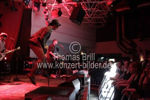 Britische Indie-Rockband Maxïmo Park gastiert auf ihrer 