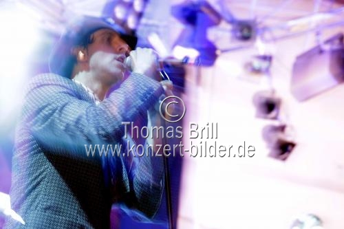 Britische Indie-Rockband Maxïmo Park gastiert auf ihrer 