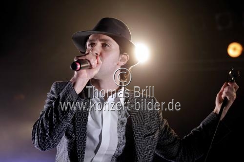 Britische Indie-Rockband Maxïmo Park gastiert auf ihrer 