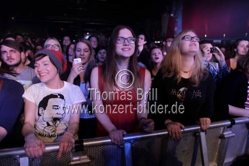 Britische Indie-Rockband Maxïmo Park gastiert auf ihrer 