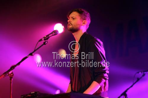 Britische Indie-Rockband Maxïmo Park gastiert auf ihrer 