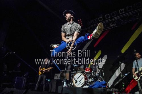 Britische Indie-Rockband Maxïmo Park gastiert auf ihrer 