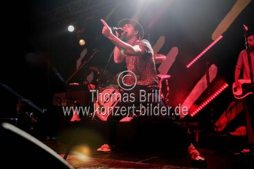 Britische Indie-Rockband Maxïmo Park gastiert auf ihrer 