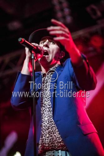 Britische Indie-Rockband Maxïmo Park gastiert auf ihrer 