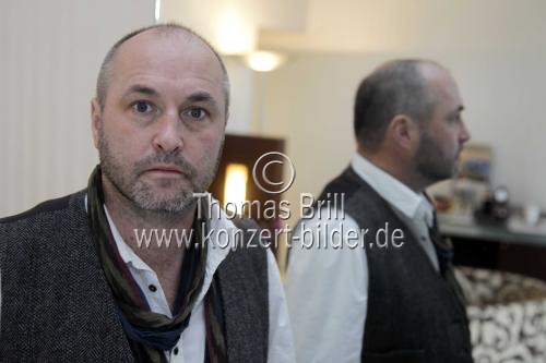 Irische Schriftsteller Colum McCann im Interview über seinen neuen Roman „TransAtlantic“ in Wasserturm Hotel Köln (© Thomas Brill)