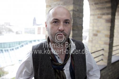 Irische Schriftsteller Colum McCann im Interview über seinen neuen Roman „TransAtlantic“ in Wasserturm Hotel Köln (© Thomas Brill)