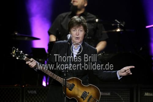 Britischer Musiker und Ex-Beatle Paul McCartney gastiert auf seiner 