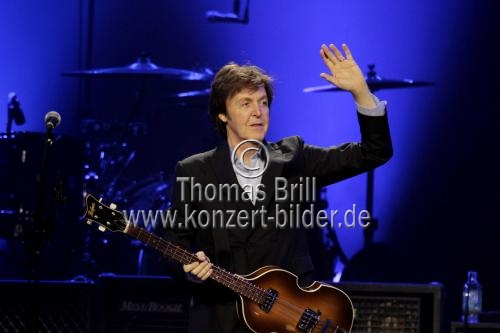 Britischer Musiker und Ex-Beatle Paul McCartney gastiert auf seiner 