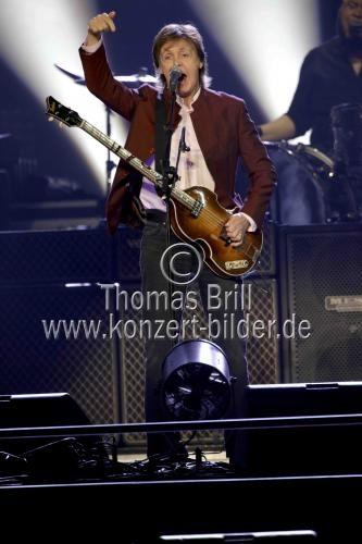 Britischer Musiker und Ex-Beatle Paul McCartney gastiert auf seiner 