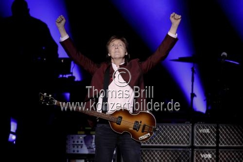Britischer Musiker und Ex-Beatle Paul McCartney gastiert auf seiner 
