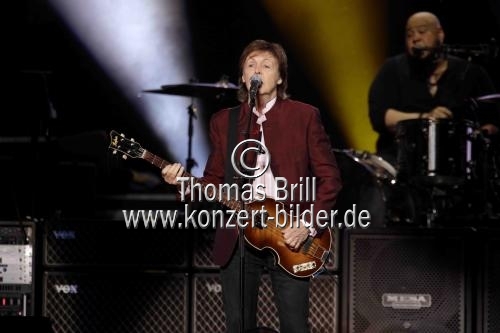 Britischer Musiker und Ex-Beatle Paul McCartney gastiert auf seiner 