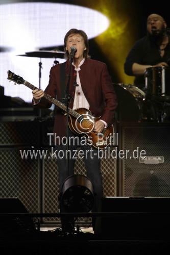 Britischer Musiker und Ex-Beatle Paul McCartney gastiert auf seiner 