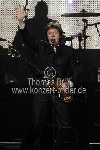 Britischer Musiker und Ex-Beatle Paul McCartney gastiert auf seiner 