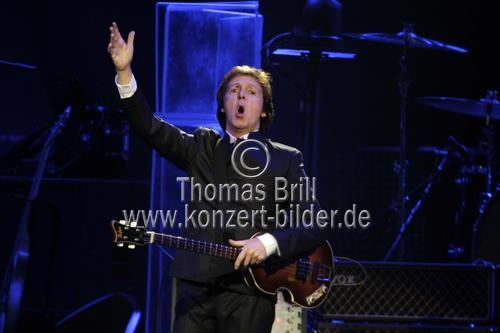 Britischer Musiker und Ex-Beatle Paul McCartney gastiert auf seiner 