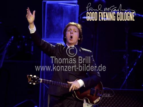 Britischer Musiker und Ex-Beatle Paul McCartney gastiert auf seiner 