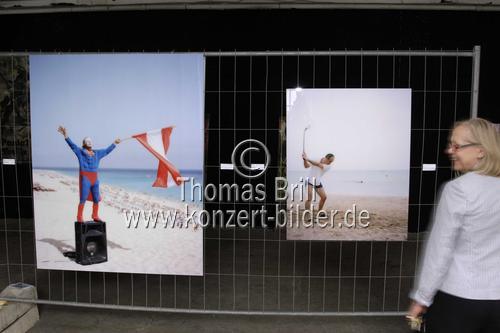 Ausstellung: Cluburlaub des deutschen Künstlers Andreas Meichsner gastiert vom 22. bis 31. August 2008 in der Rheinlandhalle, Köln (&copy; Thomas Brill)