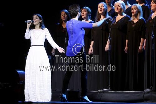 Britisch-georgische Sängerin Katie Melua gastierte auf ihrer 