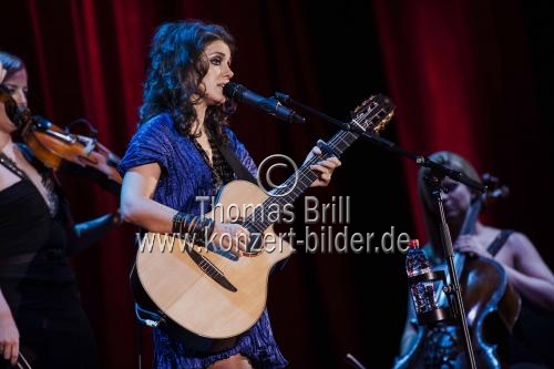 Britisch-georgische Sängerin Katie Melua gastierte auf ihrer 