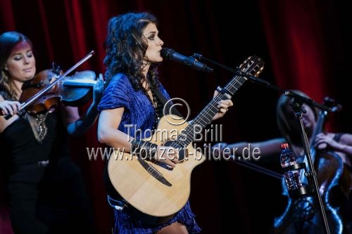 Britisch-georgische Sängerin Katie Melua gastierte auf ihrer 