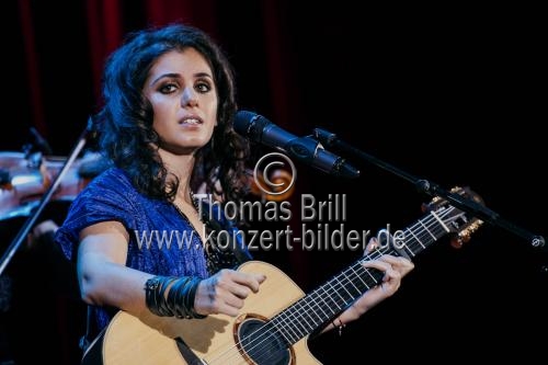 Britisch-georgische Sängerin Katie Melua gastierte auf ihrer 