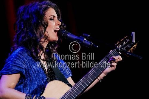 Britisch-georgische Sängerin Katie Melua gastierte auf ihrer 