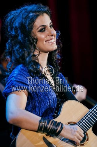 Britisch-georgische Sängerin Katie Melua gastierte auf ihrer 