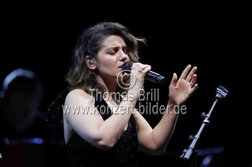 Britisch-georgische Sängerin Katie Melua gastierte auf ihrer 