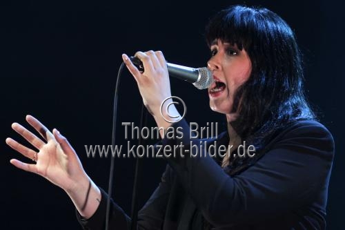 Norwegische Popmusikerin Maria Mena gastiert auf ihrer 