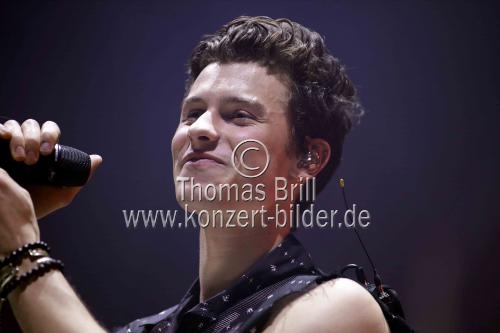 Kanadische Pop-Star Shawn Mendes gastiert auf seiner 