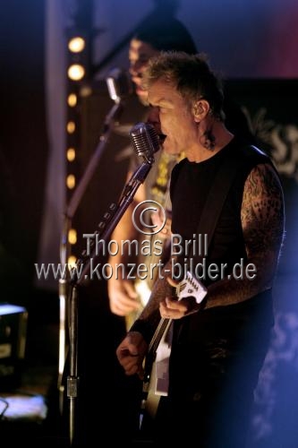 Amerikanische Metal-Band Metallica und der amerikanische Musiker Lou Reed gaben auf ihrer 