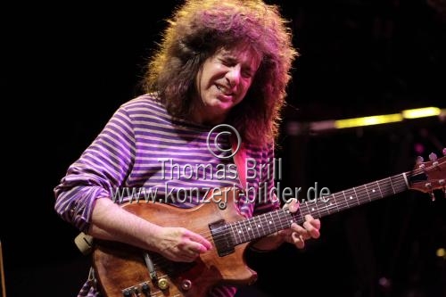 Amerikanische Jazzgitarrist Pat Metheny gastiert auf seiner 