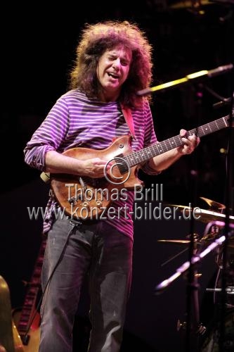 Amerikanische Jazzgitarrist Pat Metheny gastiert auf seiner 