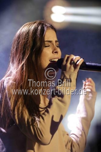 Deutsche Sängerin Lena Meyer-Landrut gastiert auf ihrer 