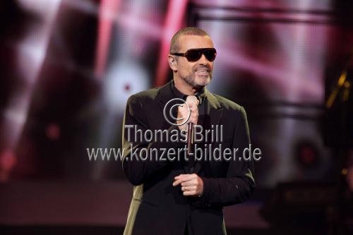 Britische Sänger George Michael gastiert auf seiner 