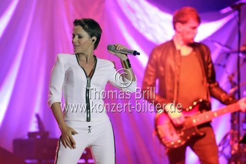 Deutsche Schlagersängerin Michelle gastiert auf ihrer 