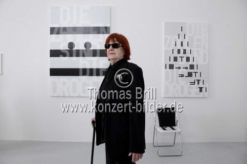 Deutsche Künstlerin Rune Mields gastiert mit ihrer Ausstellung „Die Zahlen sind die Drogen“ vom 04. bis 18. September 2016 im Fuhrwerkwaage Kunstraum Köln (&copy; Thomas Brill)