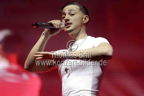 Deutsch-Französischer Rapper Milane Baybah alias 