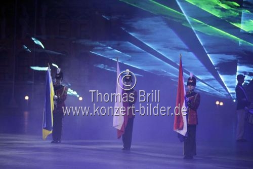 Militär- und Blasmusikparade in der Lanxess-Arena Köln (© Thomas Brill)