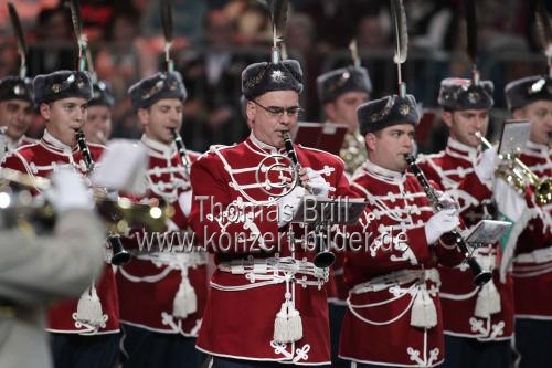 Militär- und Blasmusikparade in der Lanxess-Arena Köln (© Thomas Brill)