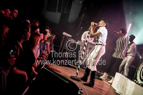 Amerikanische Soul- und Funk-Sängerin Janelle Monáe gastiert auf ihrer 