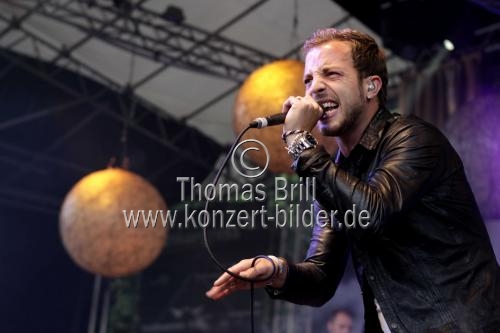 Britische Sänger James Morrison gastierte auf seiner 