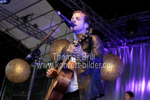 Britische Sänger James Morrison gastierte auf seiner 