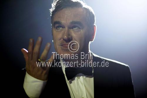 Britische Sänger Steven Patrick Morrissey gastierte auf seiner 