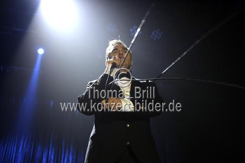 Britische Sänger Steven Patrick Morrissey gastierte auf seiner 