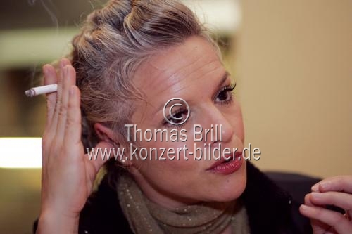 Deutsche Musikerin und Kabarettistin Ina Müller präsentiert ihre neue CD 