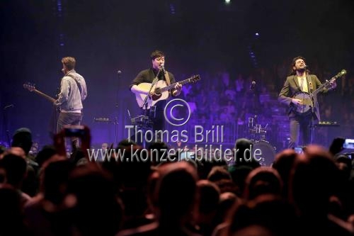 Britische Folk-Rock-Band Mumford and Sons gastiert auf ihrer 