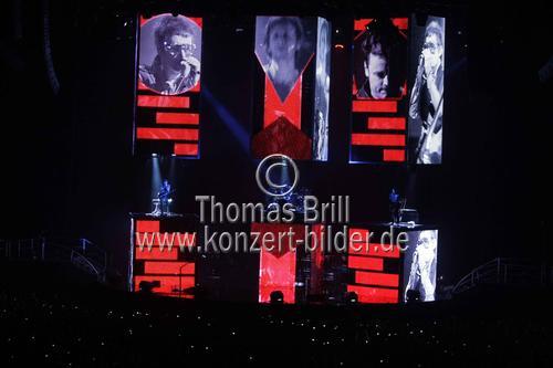 Britische Rockband Muse gastiert auf ihrer 